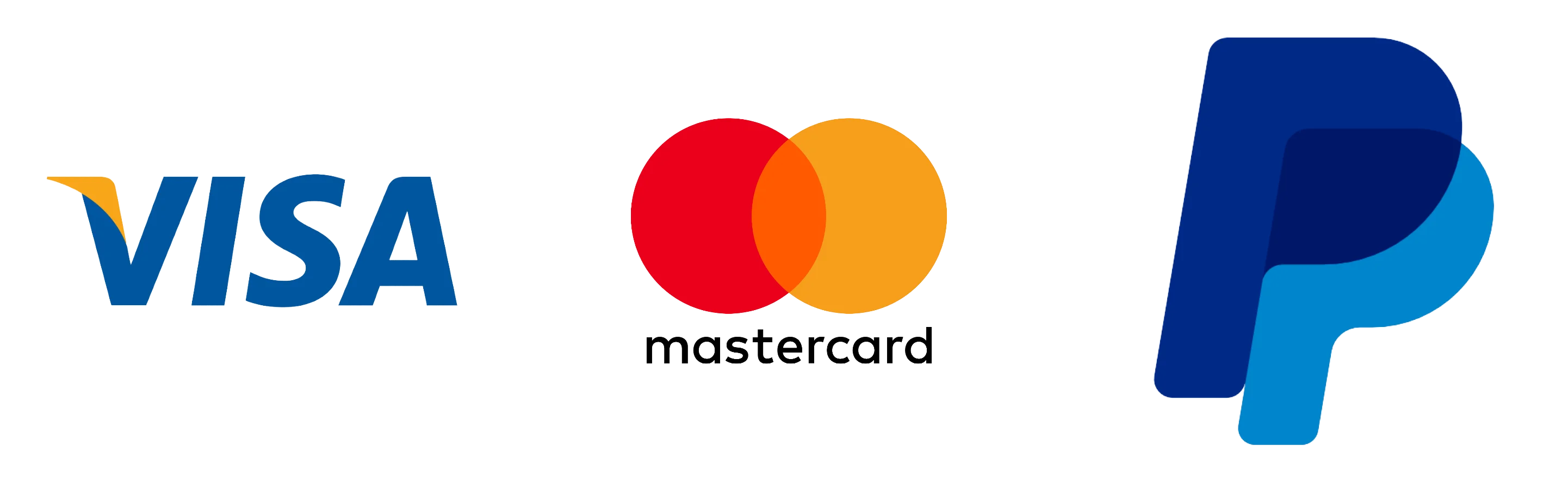Säkra betalningsalternativ: VISA, PAYPAL, MASTERCARD