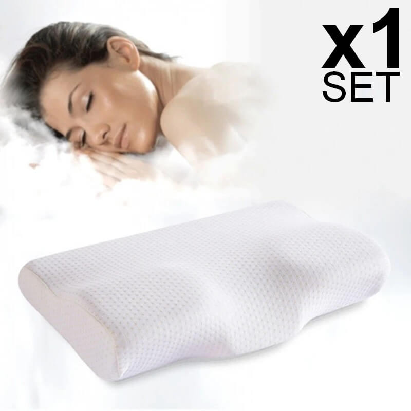 Oreiller Cervical, Oreiller Memoire de Forme, Oreiller Ergonomique