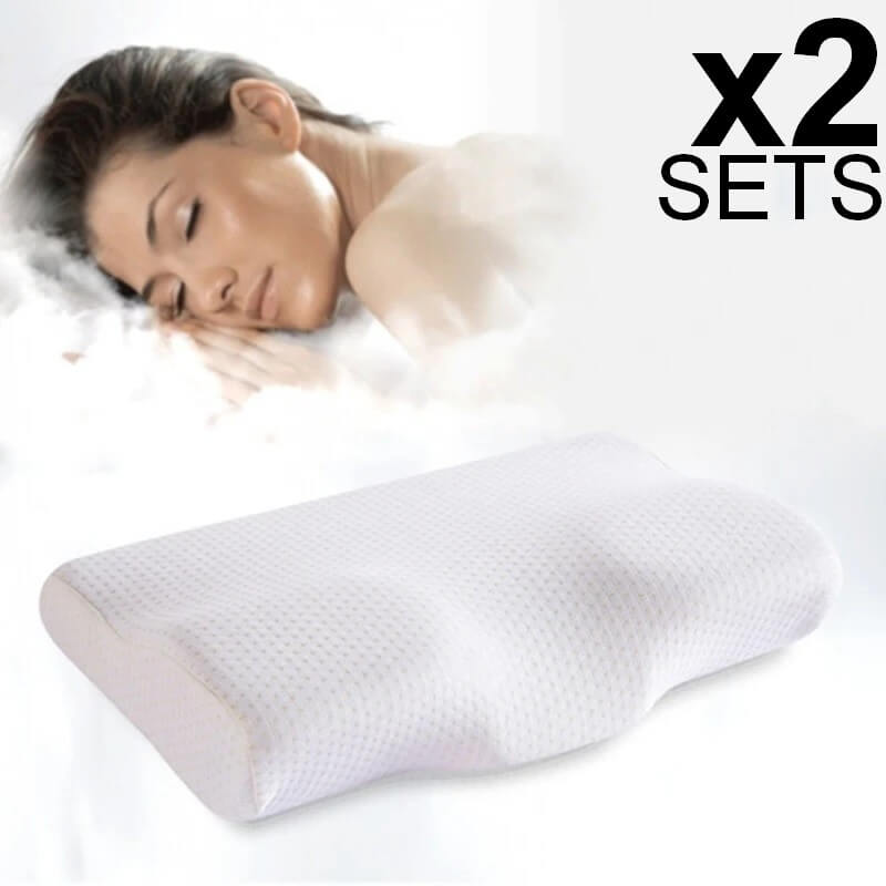 Oreiller Orthopedique, Coussin Memoire de Forme, Oreiller Cervical