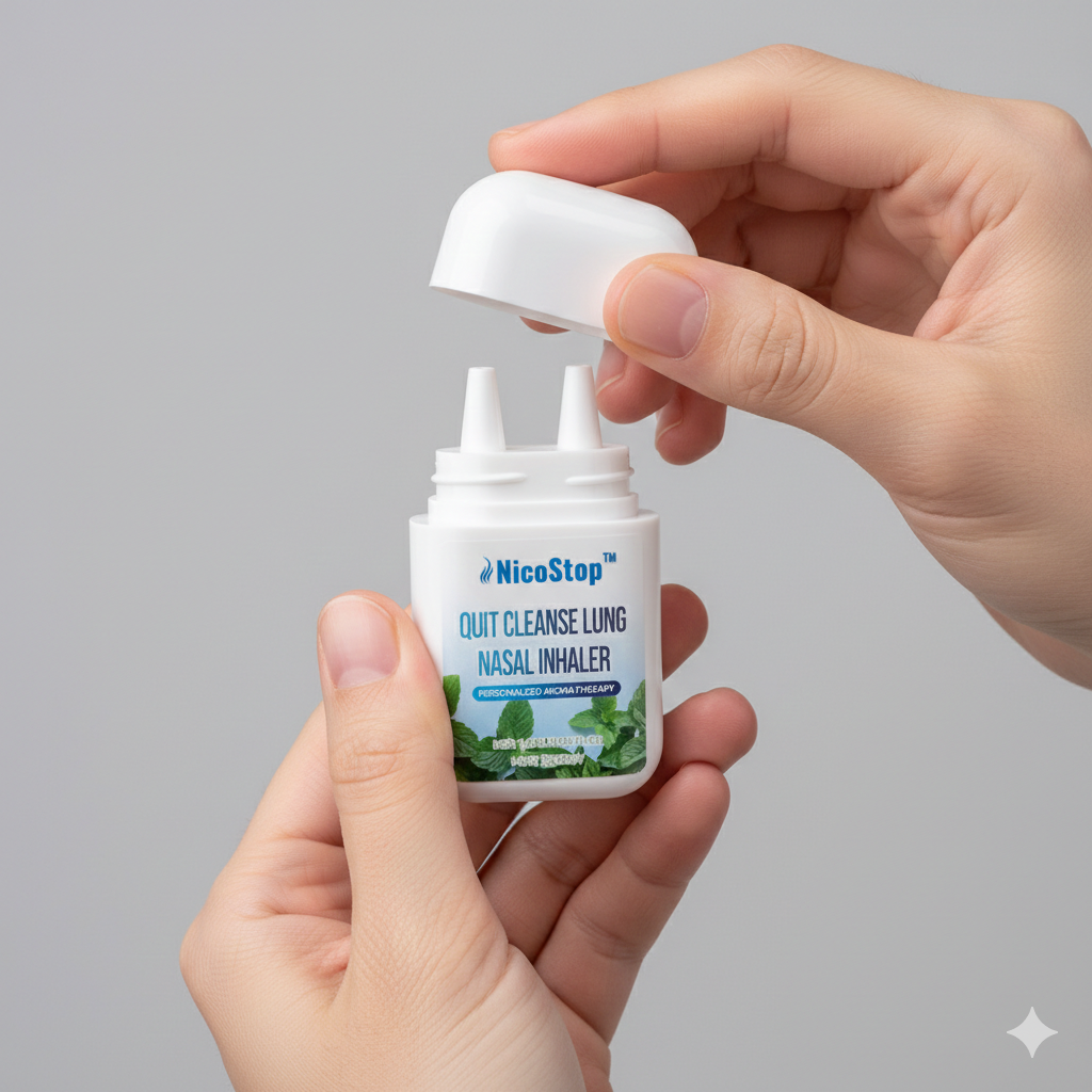 NicoStop™ | Help reduce the urge to smoke in just 2 days — breathe easier, feel calmer, and make quitting a simple, natural step