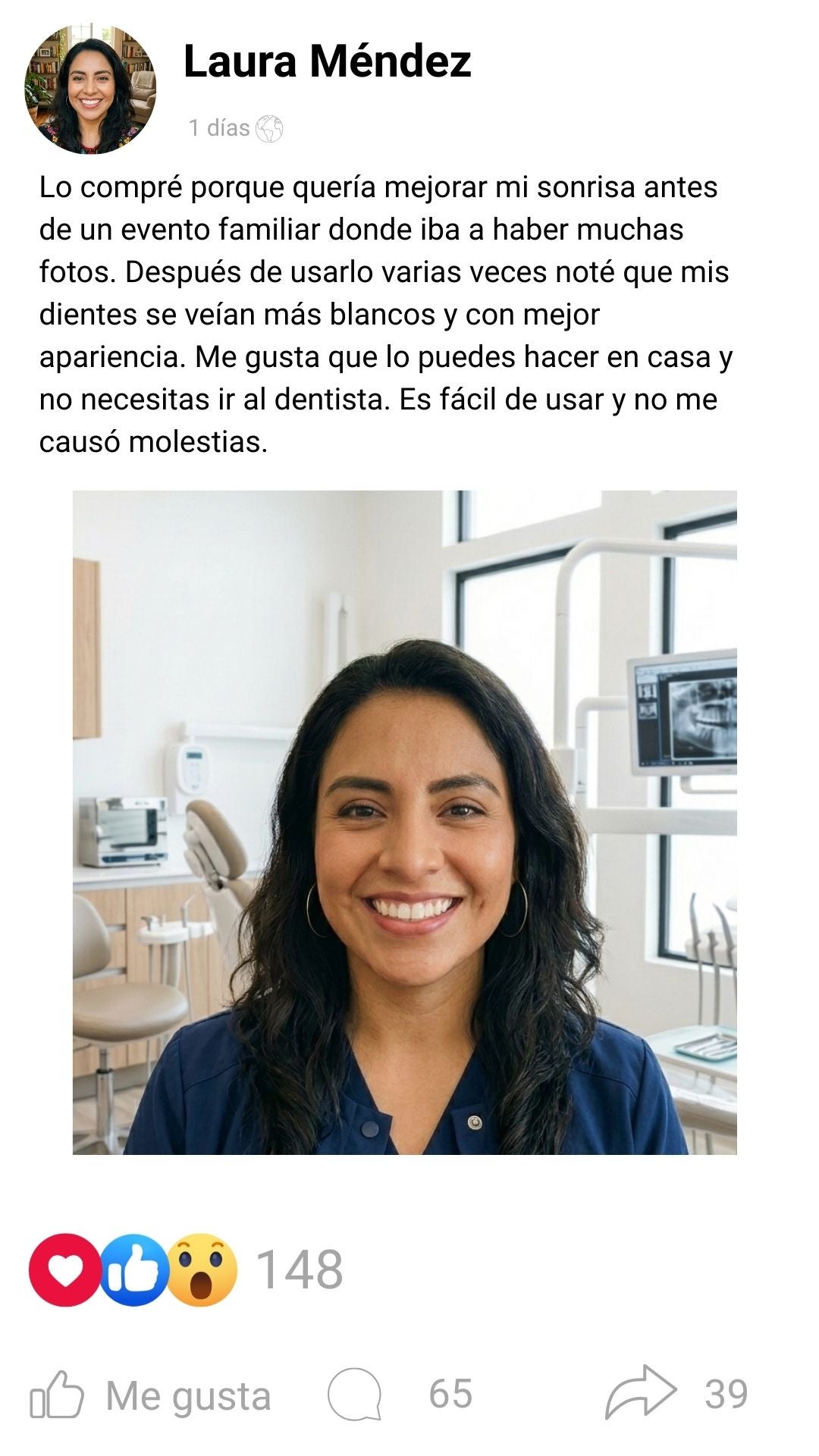 Reseña Blanqueador Dental Led