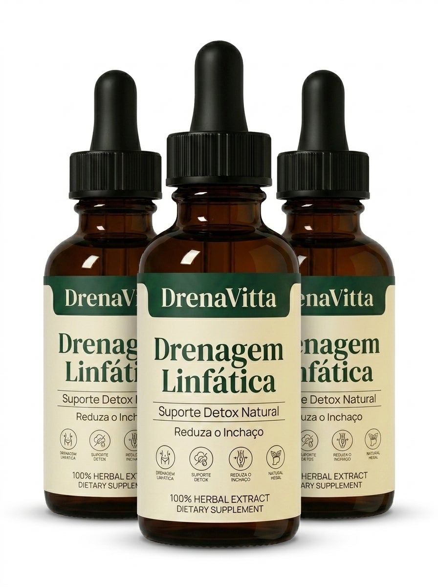 3 frascos DrenaVitta