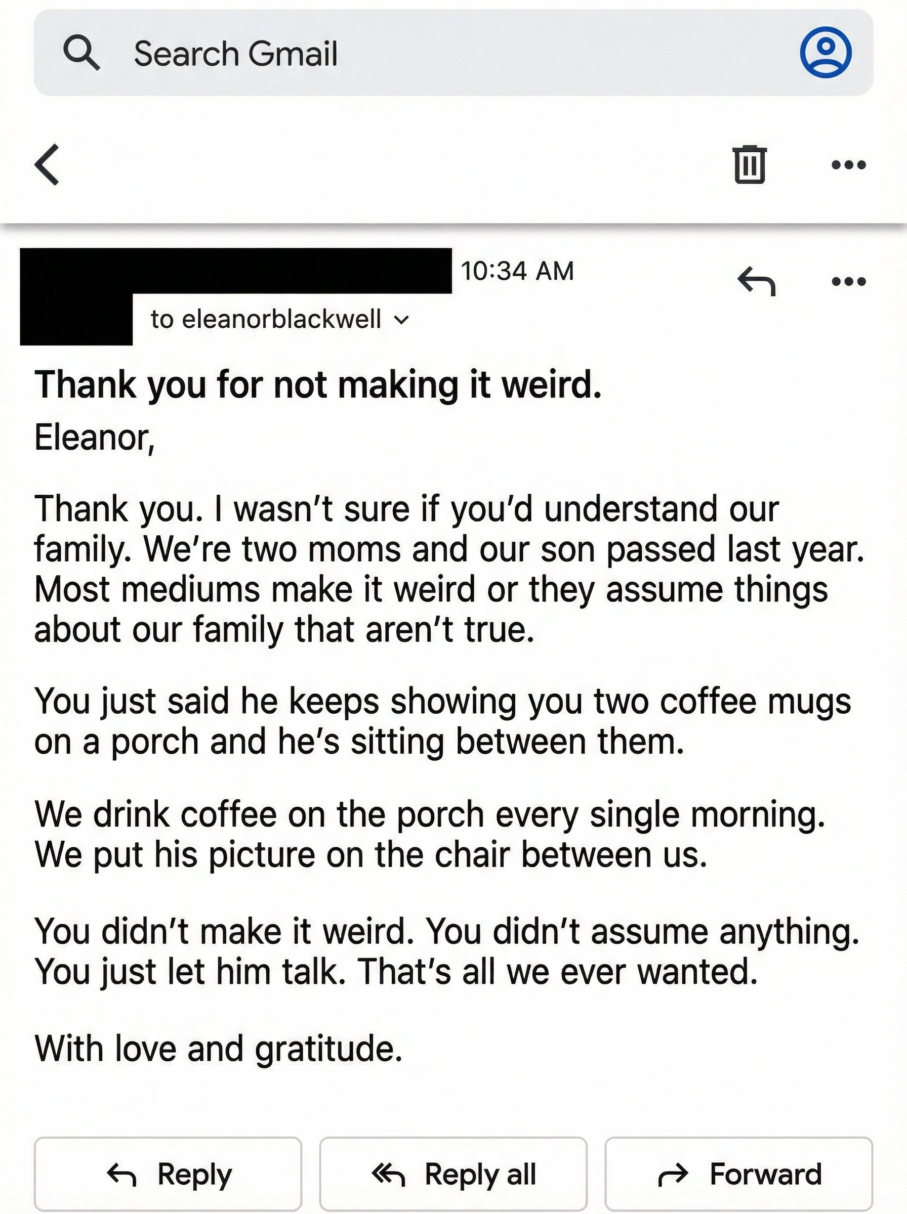 Customer review