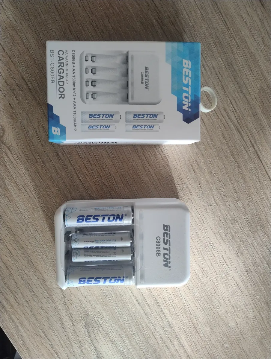Reseña de cliente pilas recargables