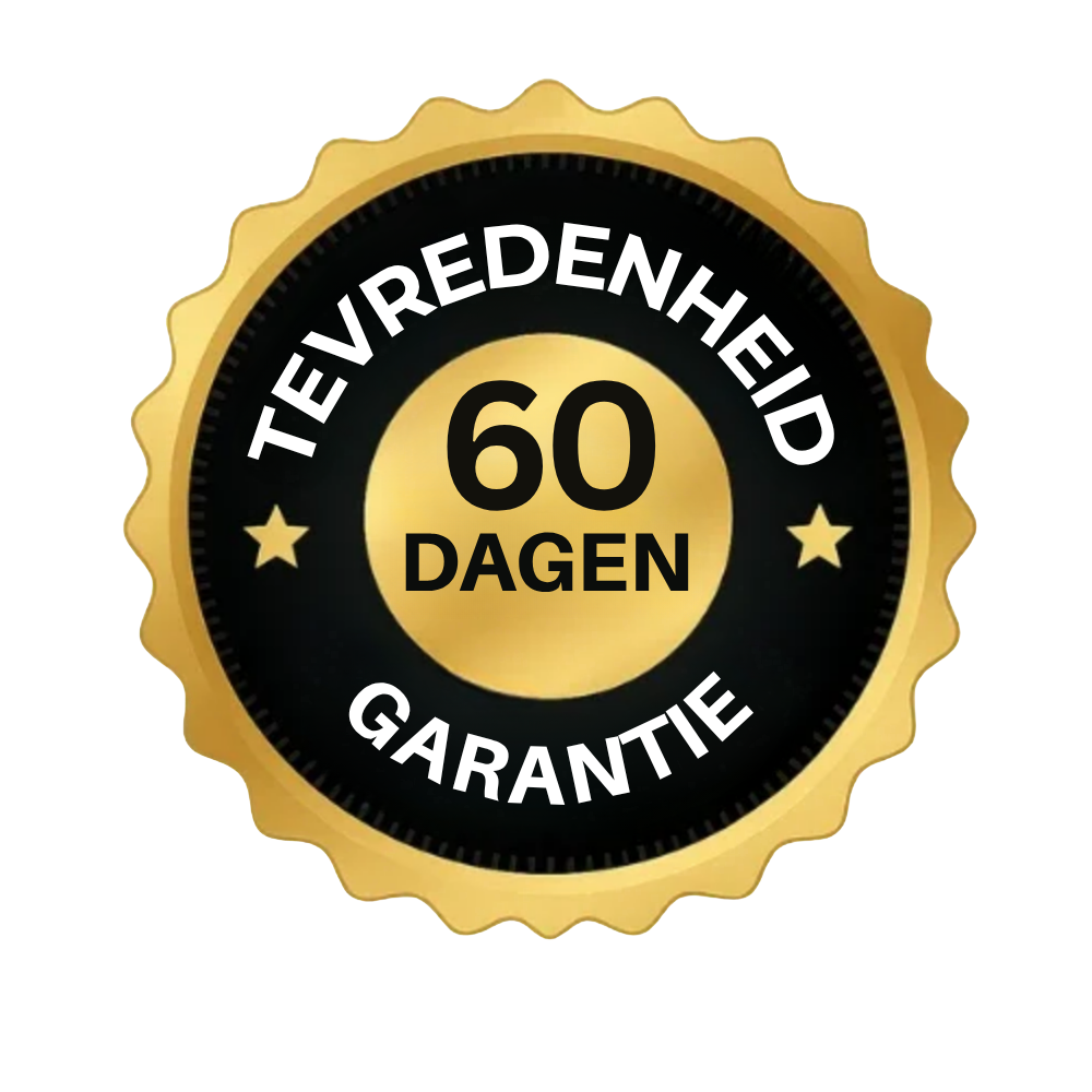 60 dagen geld-terug-garantie