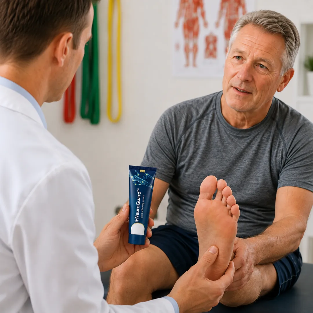 Patient taler med en behandler om NeuroGuard™