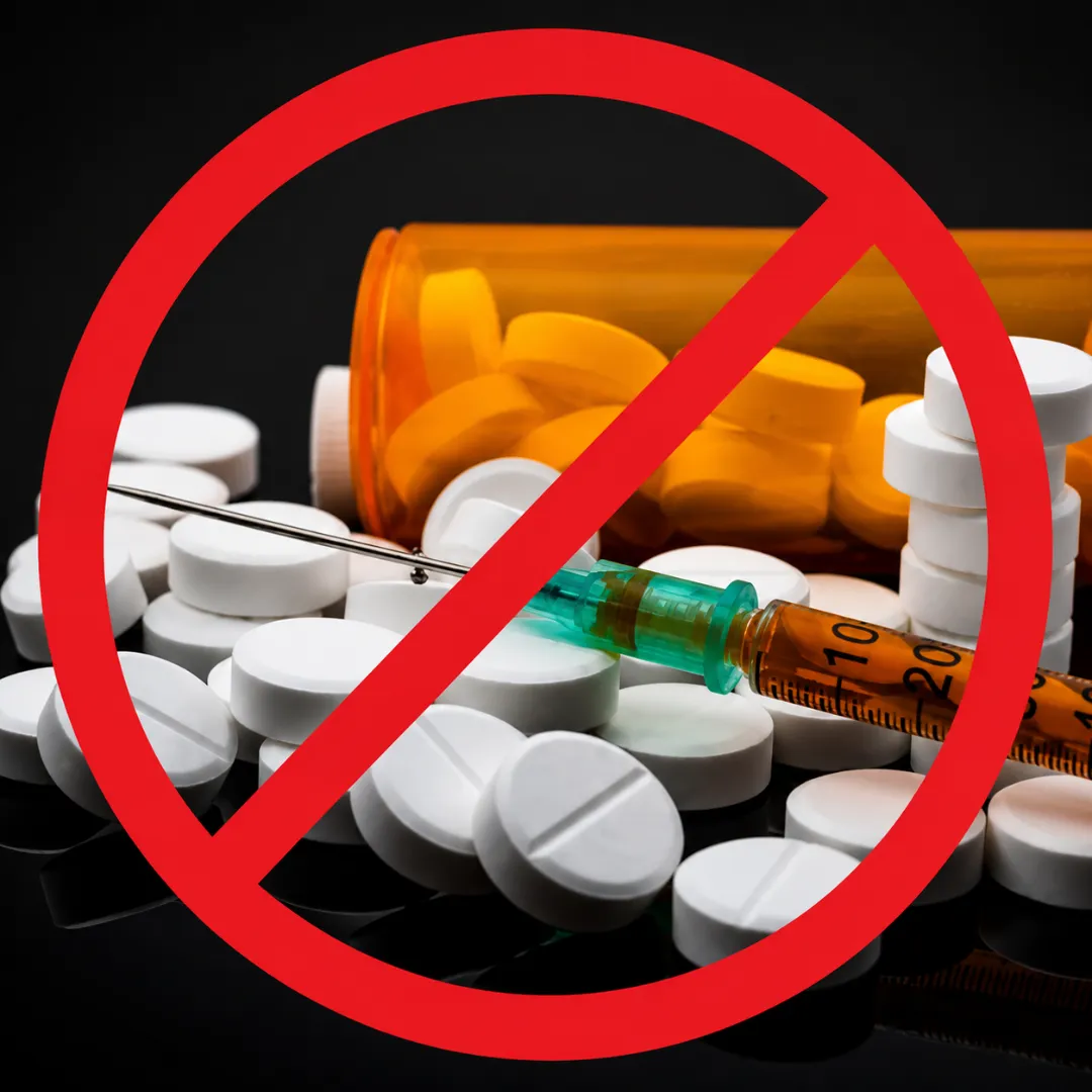 Opioider med forbudssymbol