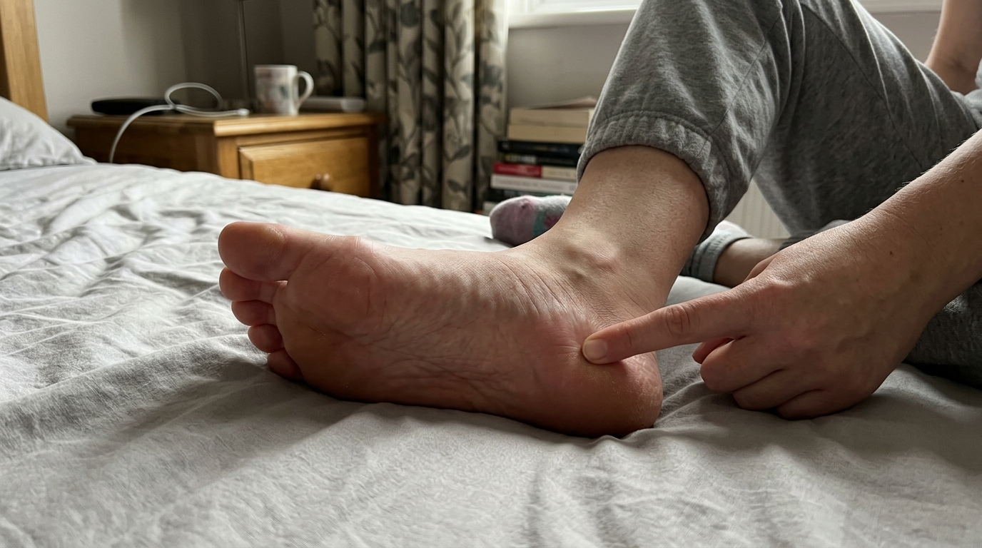 The barefoot shoe my wife now refuses to take off — plantar fasciitis story