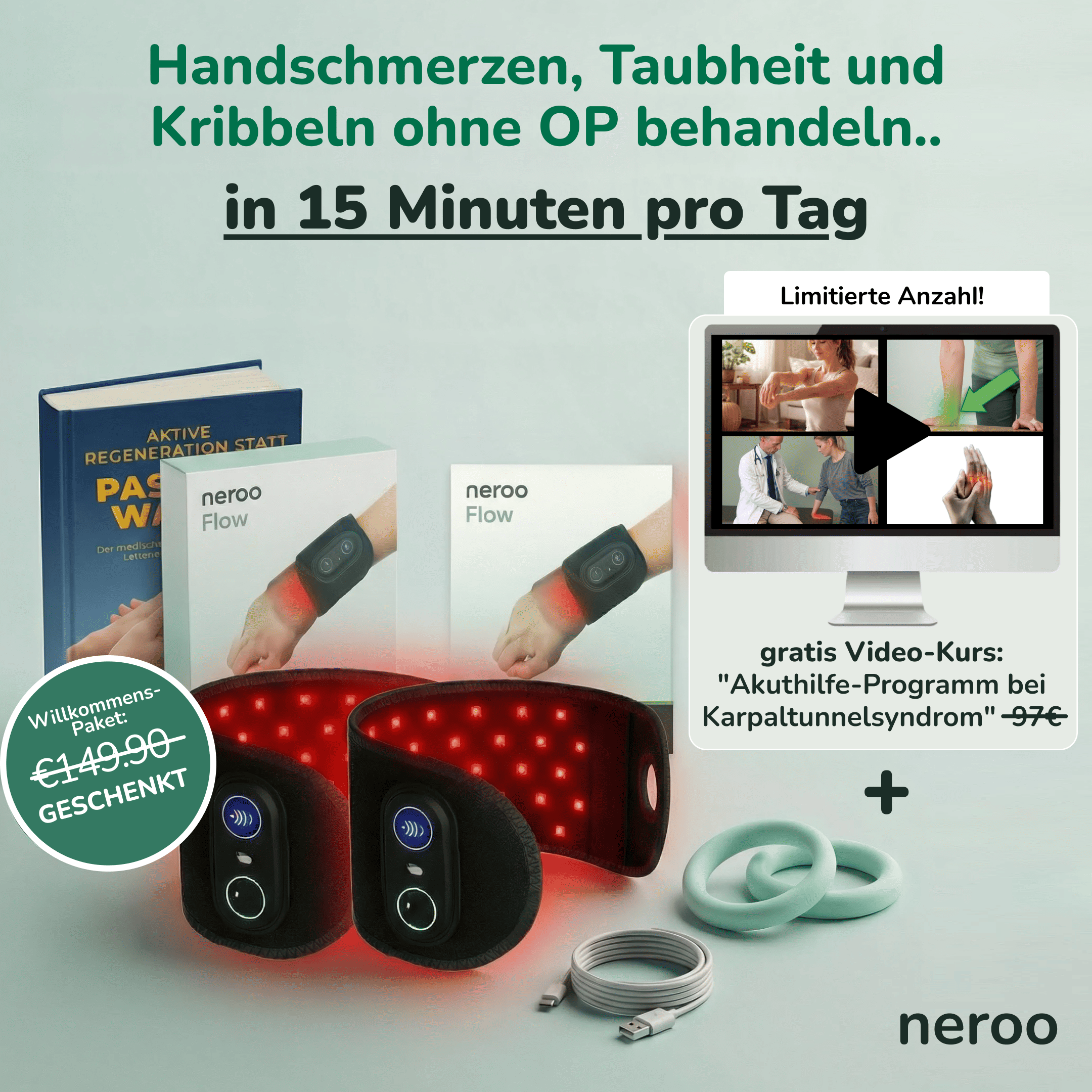 Neroo Flow Regenerations-Set Inhalt