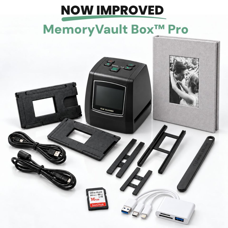 MemoryVault Box Pro complete kit
