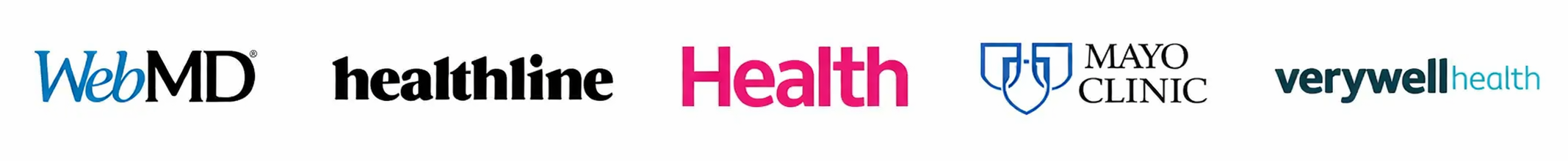 WebMD healthline Health Mayo Clinic verywell health