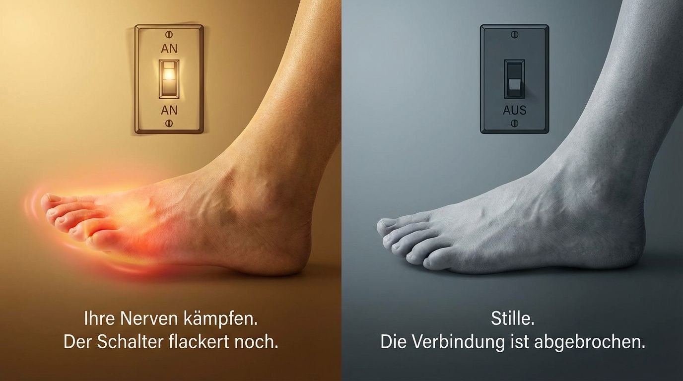 Burning feet sensation