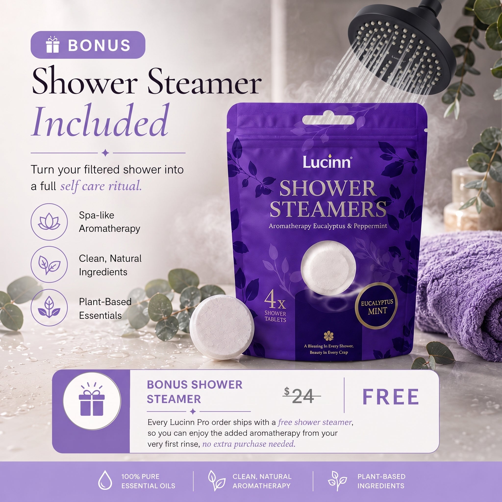 Bonus Shower Steamer