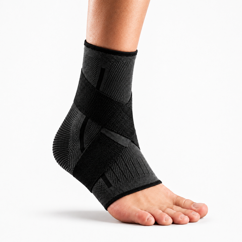 The slim MotionGuard figure-8 ankle support wrap