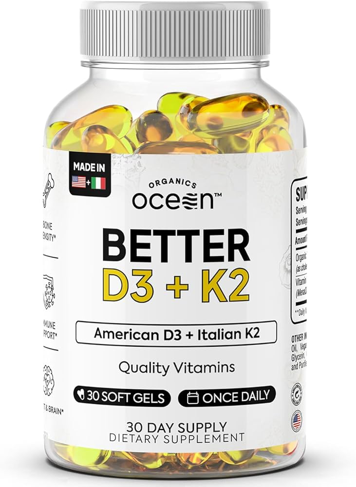 Better D3 + K2 by Organics Ocean