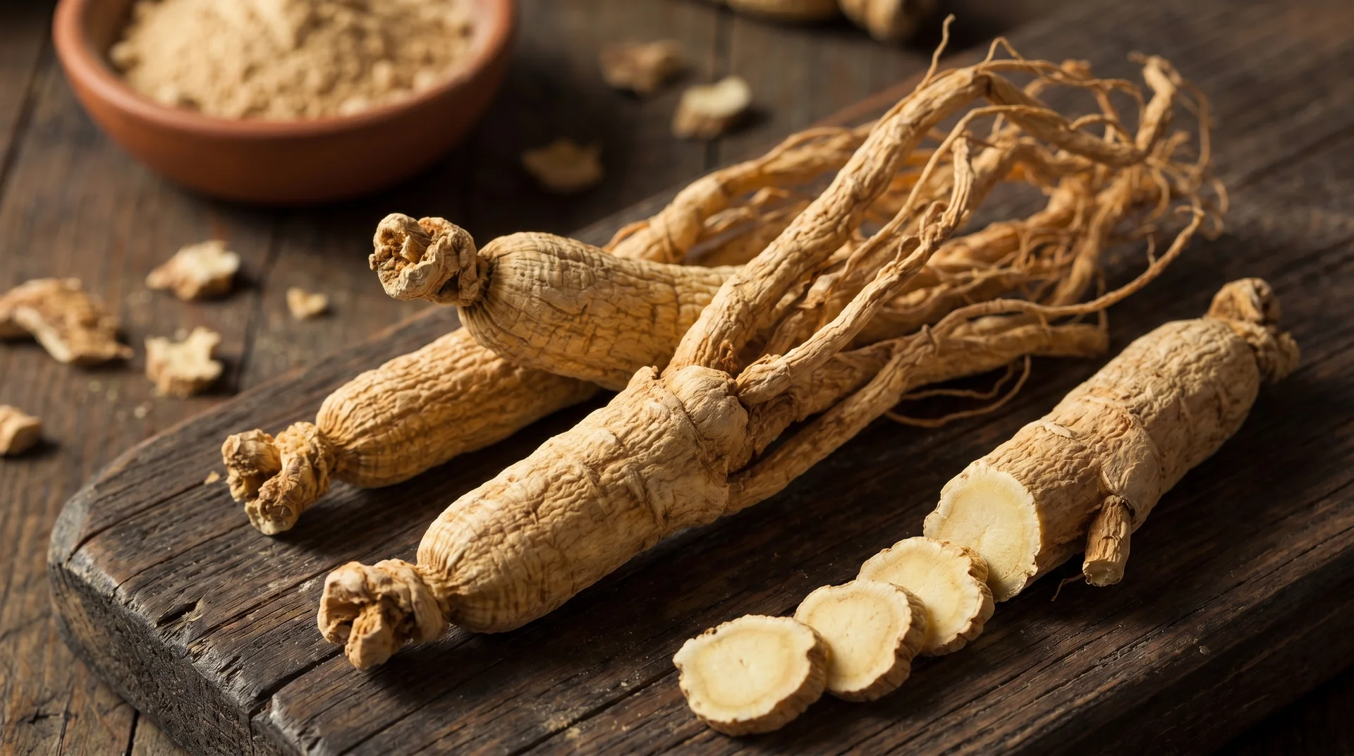 Panax ginseng root