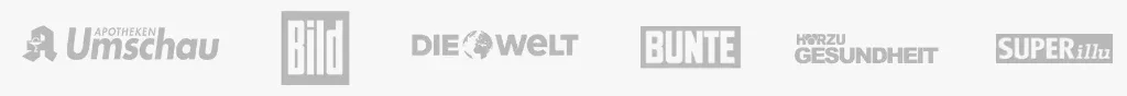 Apotheken Umschau, Bild, Die Welt, Bunte, Hörzu Gesundheit, Super Illu