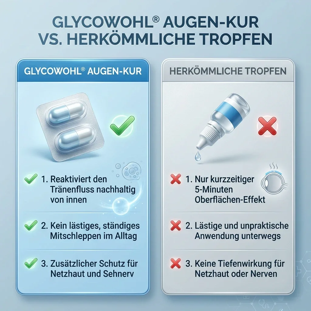 Glycowohl vs. Tropfen