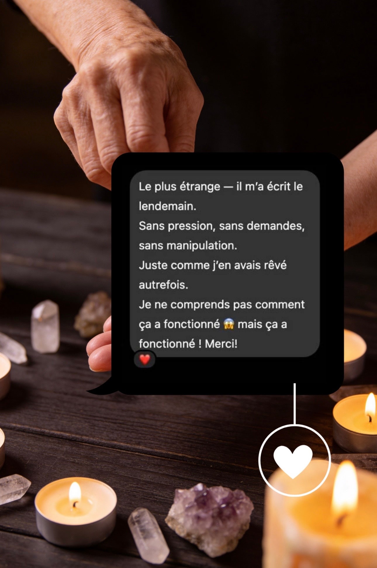 Retour cliente Rituel Retour Affectif