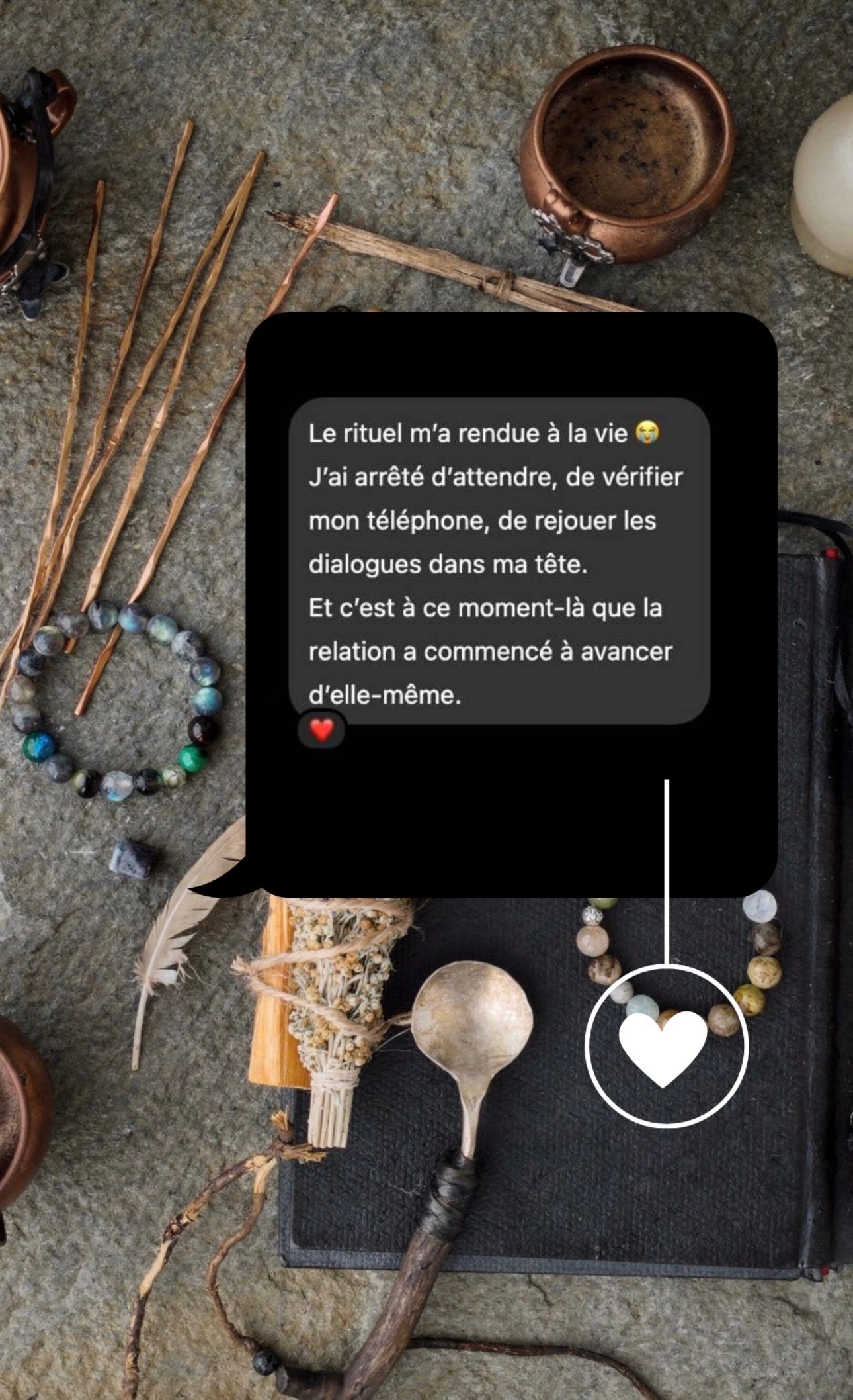 Retour cliente Rituel Retour Affectif
