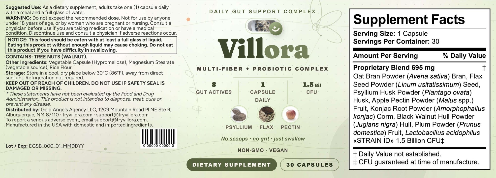 Villora label