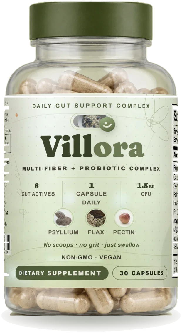 Villora, Daily Gut Support Complex, 30 capsules