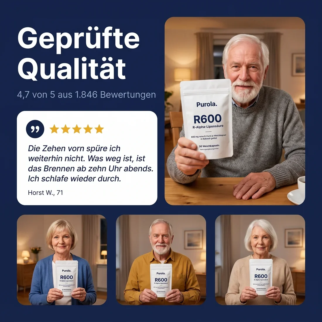4,7 von 5 aus 1.846 Bewertungen mit Kundenstimme