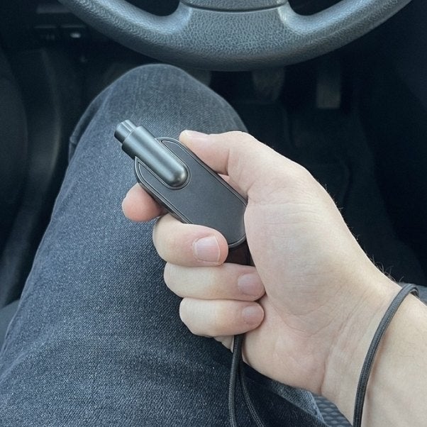 Fist wrapped around rhinoBREAK