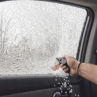 Tempered glass shattering