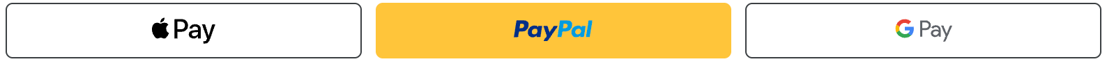 Express checkout with Apple Pay, Google Pay, and PayPal