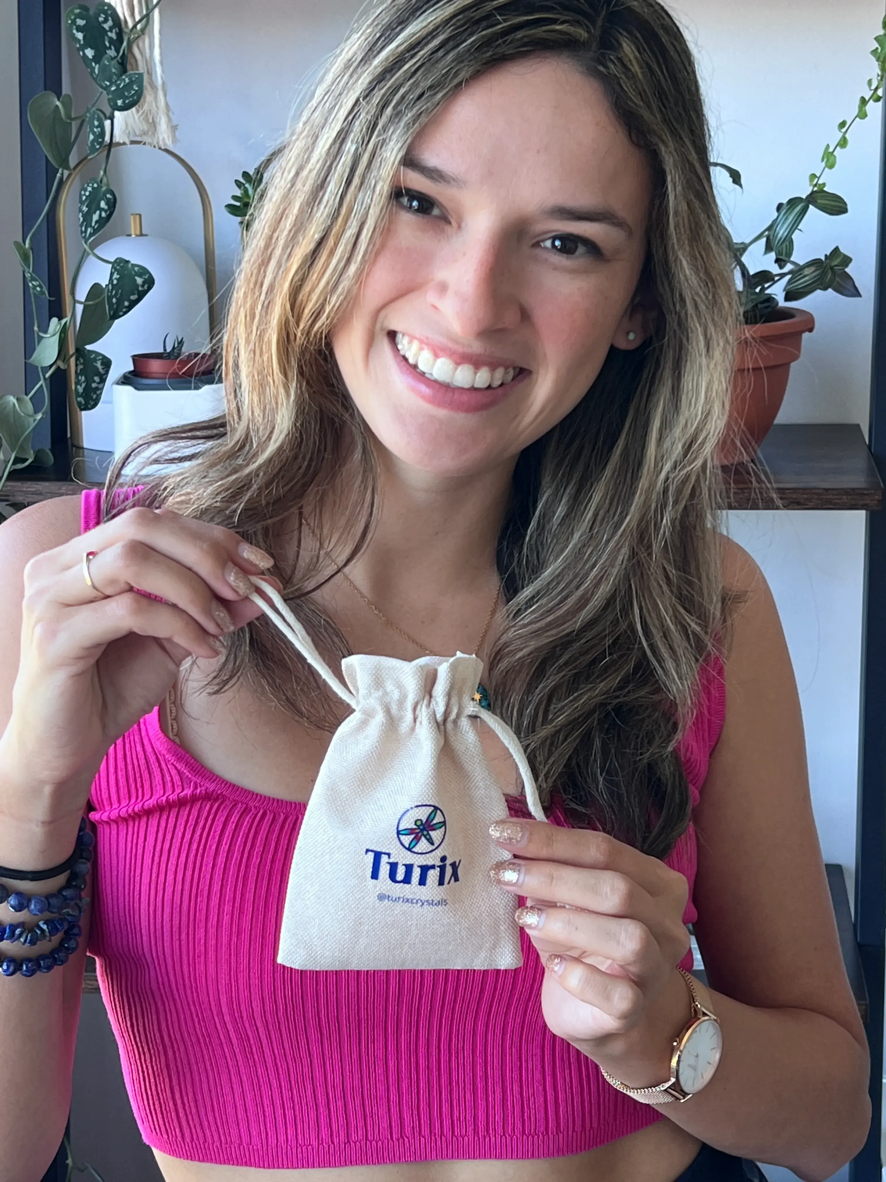 Sofia, founder of Turix Crystals