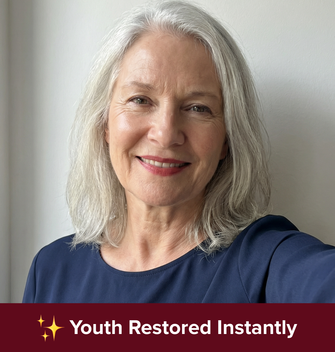 #1: It instantly makes you look 10 years younger