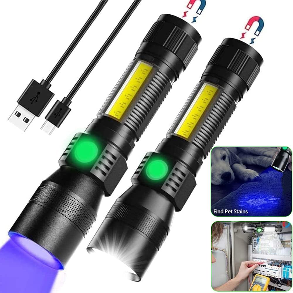 Hoxida Black Light UV Flashlight