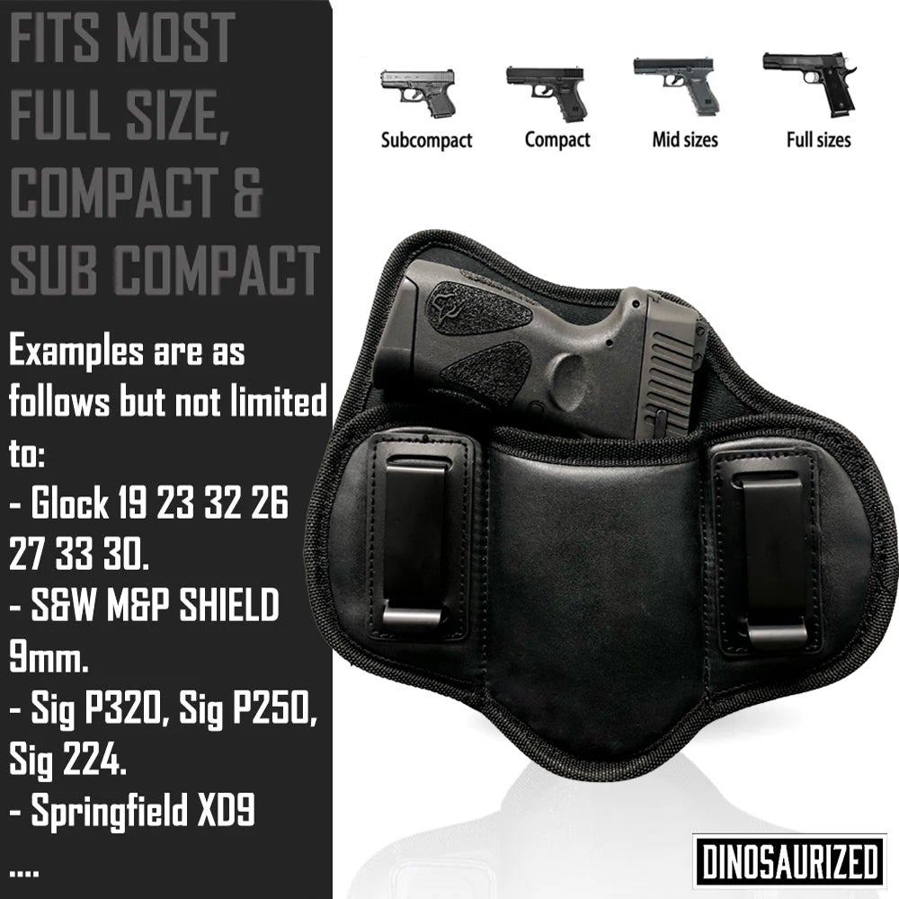 Fujobi fits most full size, compact and subcompact pistols