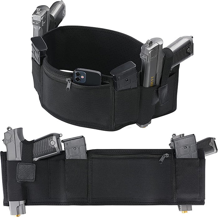 Duracuir Leather Hammer Holster 3-in-1 - Hard Top Grain Leather Made In Canada Tool Belt Accessory