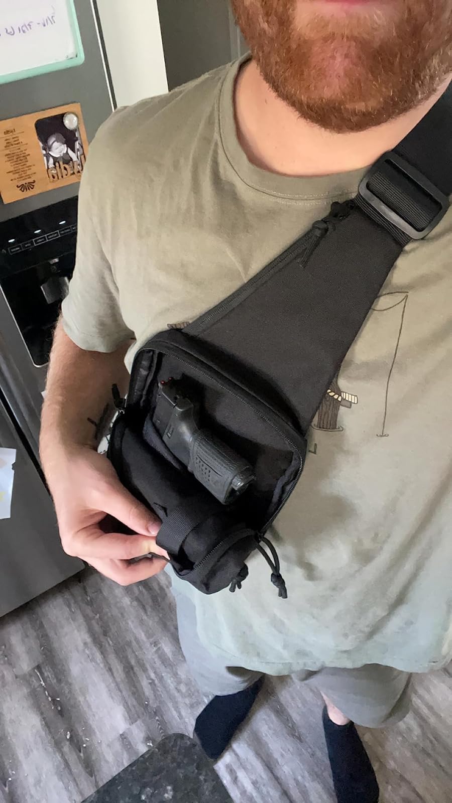 Tactical Sling Bag For Men And Women, Spacious Sling