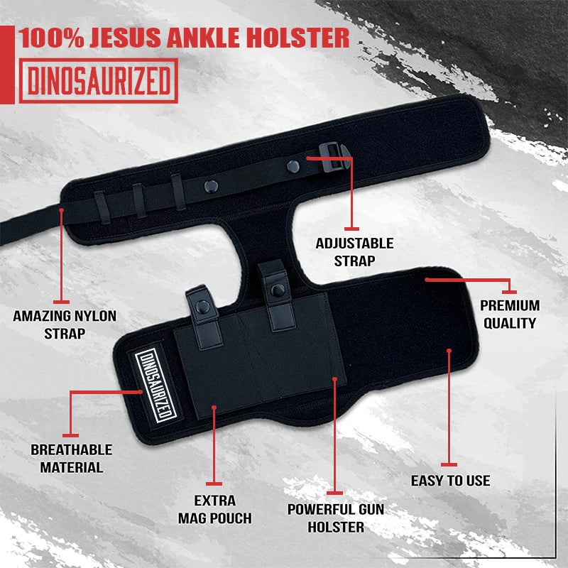 100% Jesus Ankle Holster by Dinosaurized