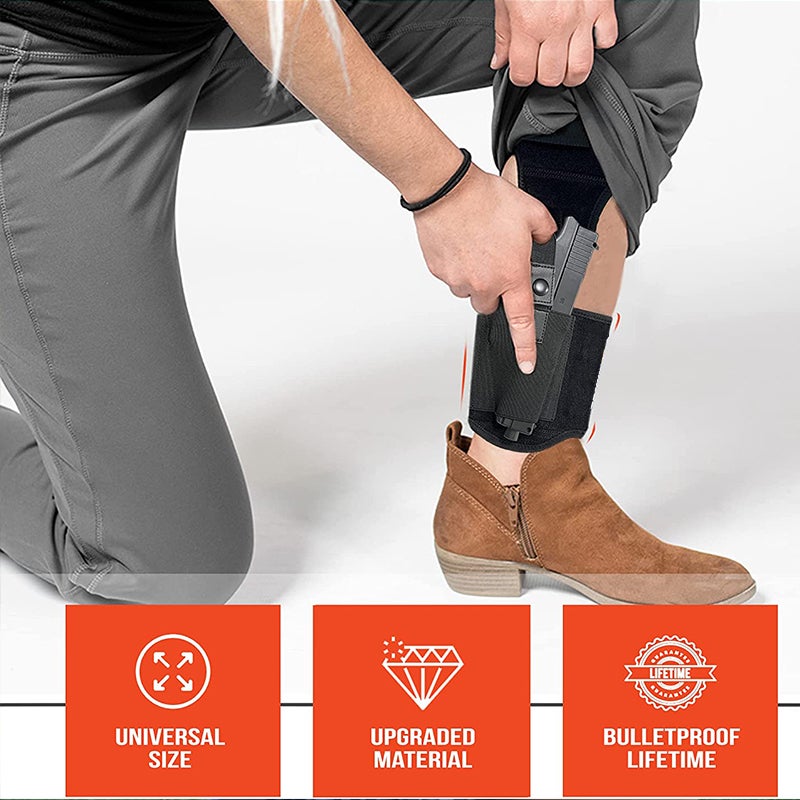 100% Jesus Ankle Holster in action