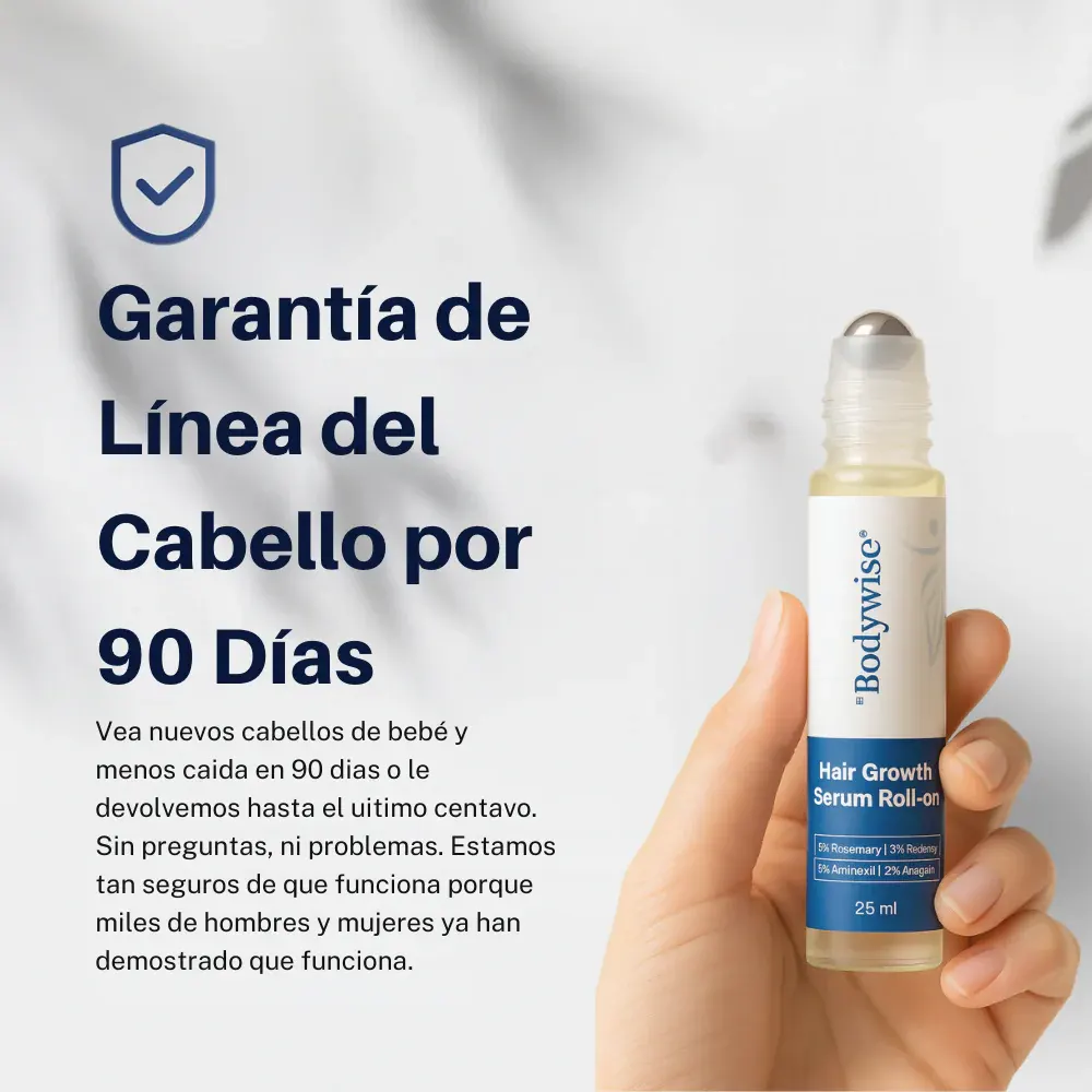 Garantía visual producto capilar
