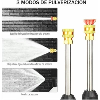 Hidrolimpiadora de Alta Presión 48 V con Batería - Bidoo