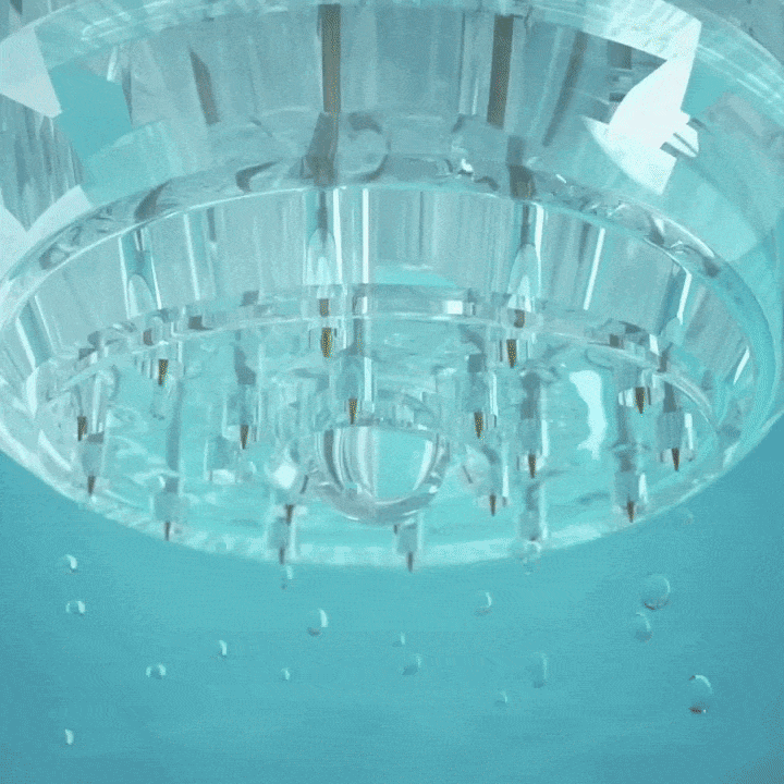 Serum delivery visualization