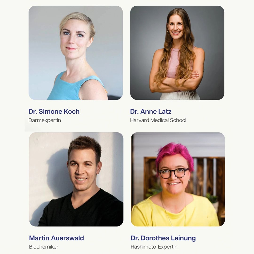 everydays Experten: Dr. Simone Koch, Dr. Anne Latz, Martin Auerswald, Dr. Dorothea Leinung