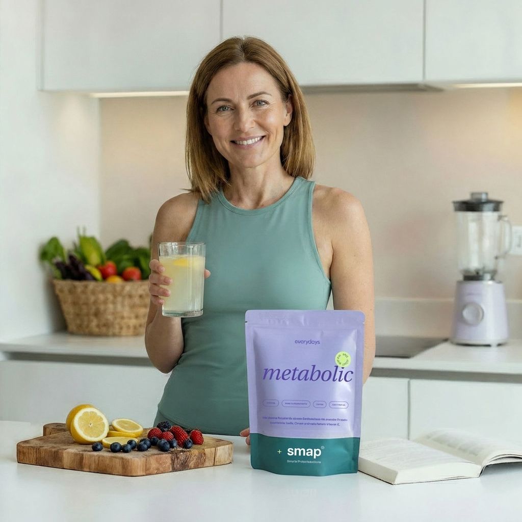 Hollywood-Morgen-Routine: metabolic in 300 ml Wasser einrühren