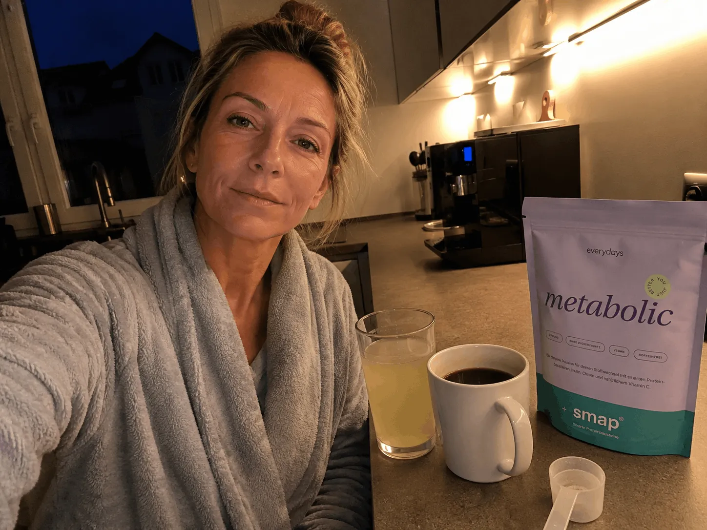 Woche 1 des 90-Tage-Tests mit metabolic und Kaffee