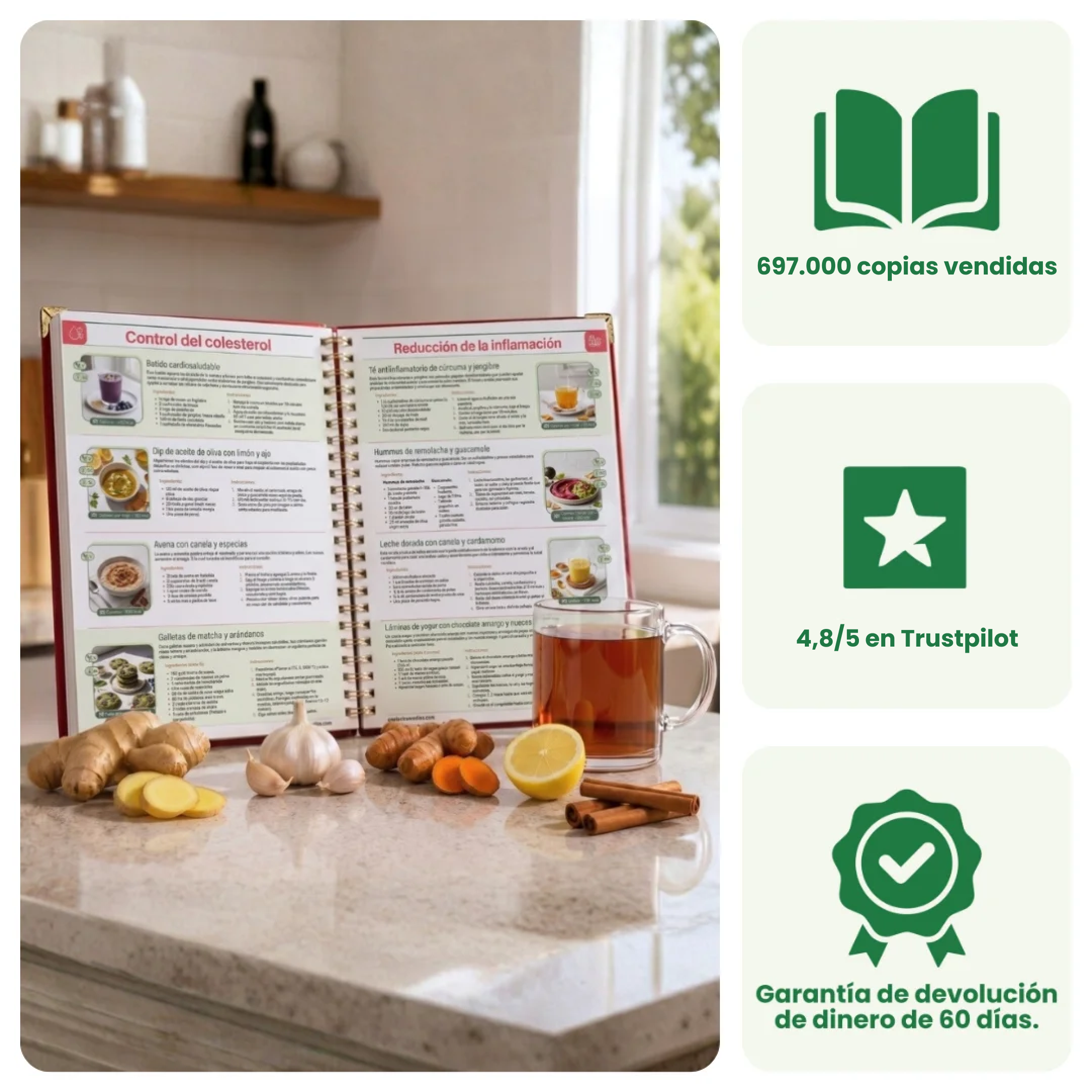 Advanced Hip & Joint Support product with vet-recommended badges