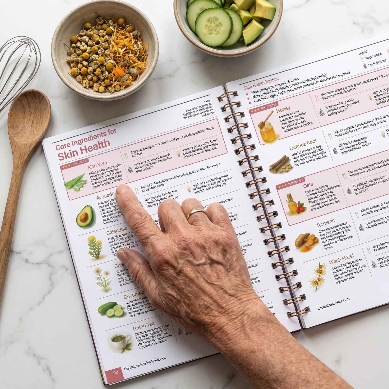 Natural Healing Handbook page