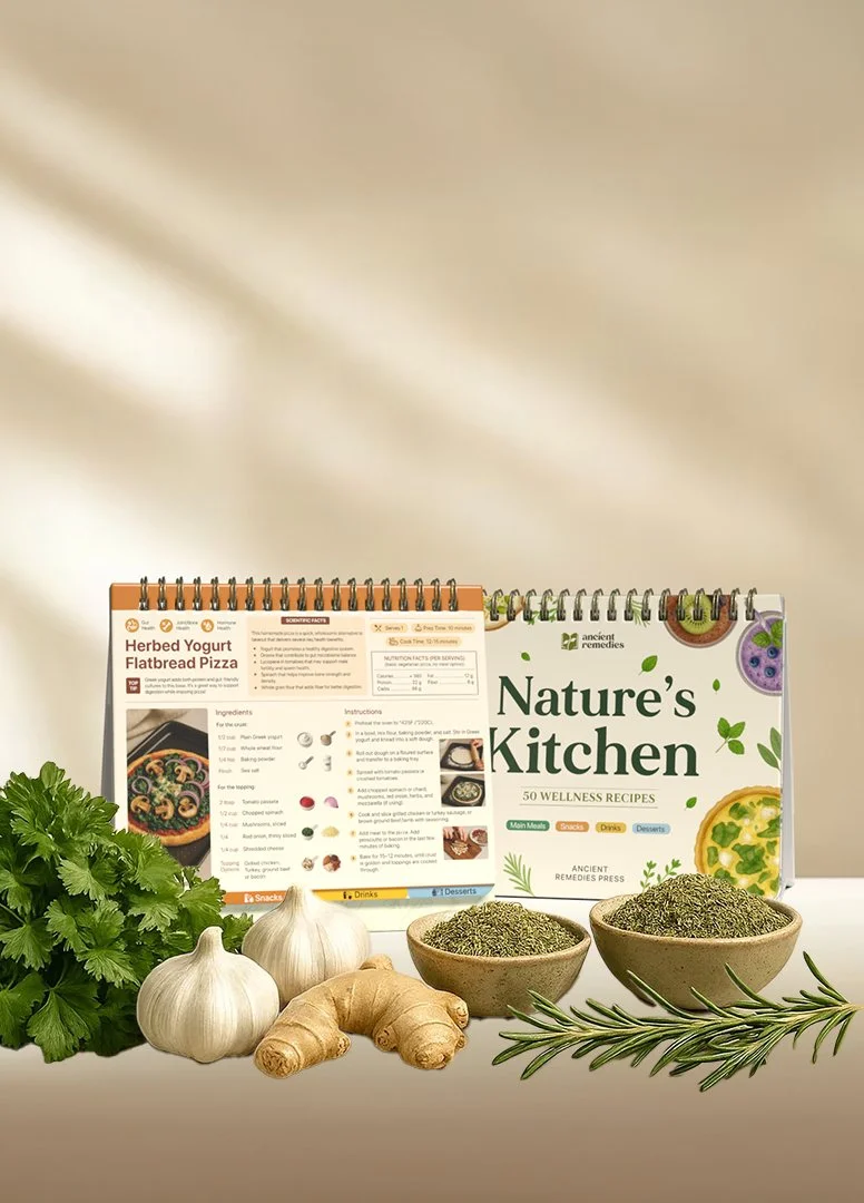 Ancient Remedies Book Open Pages