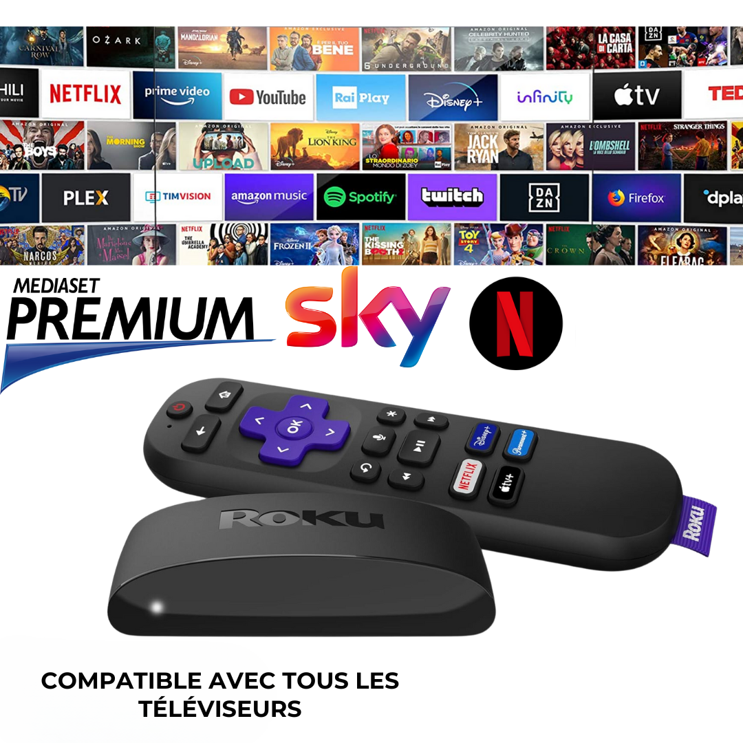 Décodeur Universel compatible avec toutes les TV
