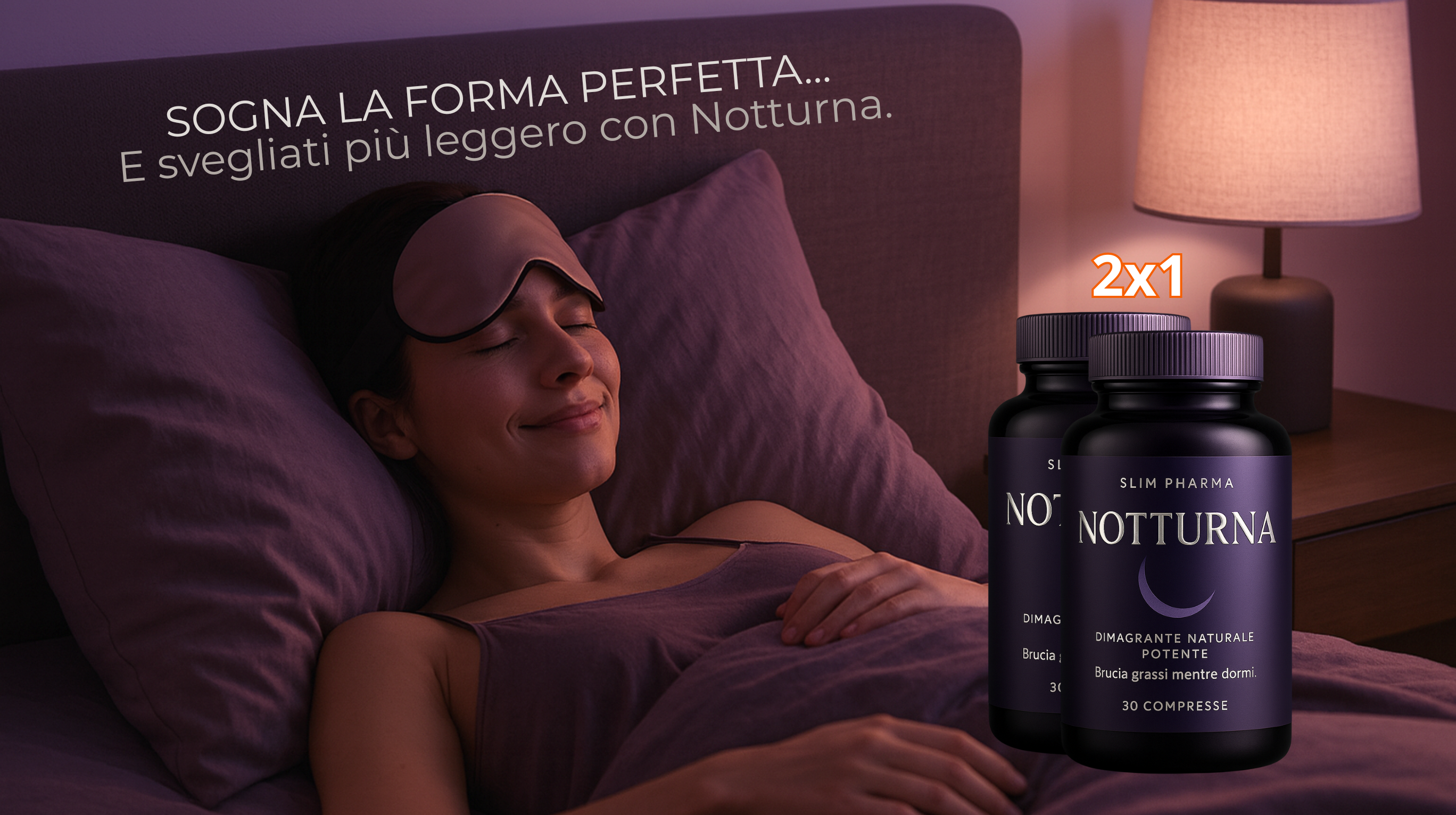 Il sogno si avvera... Dimagrire dormendo.