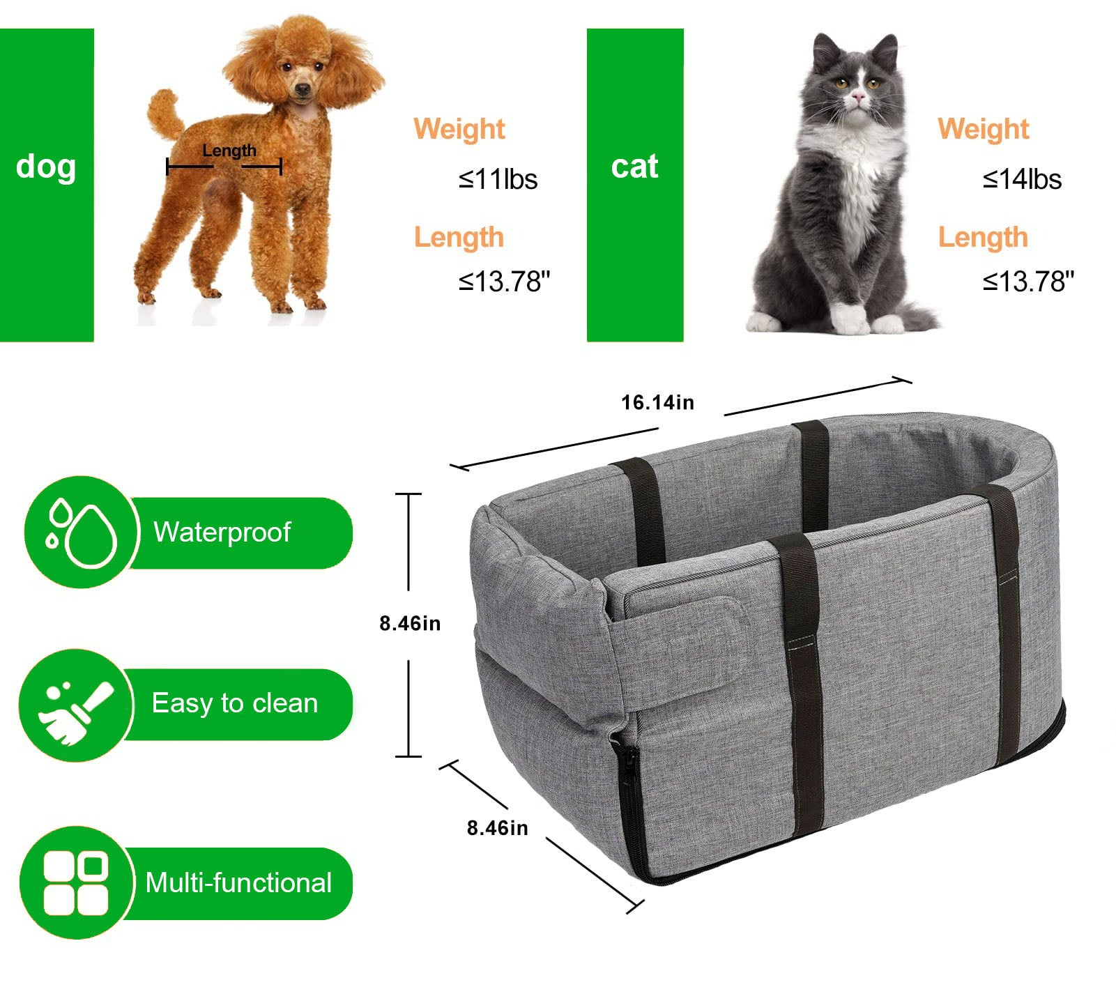 Pet Carpool Seat BioLisk™